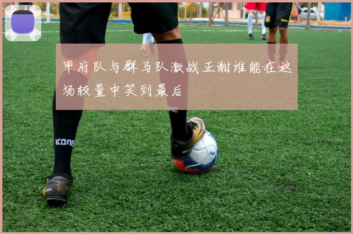 甲府队与群马队激战正酣谁能在这场较量中笑到最后